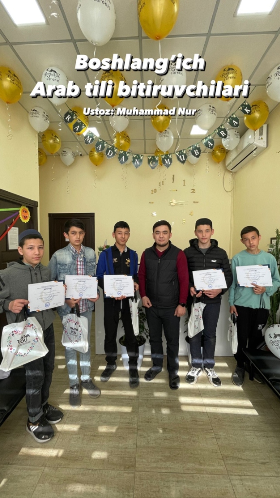 Boshlang'ich Arab tili guruhi